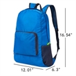 Foldable Backpack Ultra Lightweight Water Resistant Daypack | https://www.bestnamebadges.com