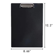 Plastic Large Clipboards with Low Profile Metal Clip | https://www.bestnamebadges.com