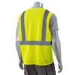 High Viz Class 2 Reflective Tape Safety Zipper Vest | https://www.bestnamebadges.com