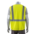 High Viz Class 2 Reflective Tape Safety Zipper Vest | https://www.bestnamebadges.com