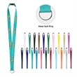 3/4" Custom Sublimated Lanyard With Safety Breakaway | https://www.bestnamebadges.com
