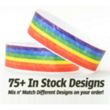 In Stock Tyvek Wristbands | https://www.bestnamebadges.com