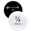 7/8 Inch Round Custom Buttons | https://www.bestnamebadges.com