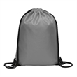 420D Heavy Duty Polyester Drawstring Backpack | https://www.bestnamebadges.com