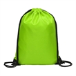 420D Heavy Duty Polyester Drawstring Backpack | https://www.bestnamebadges.com