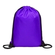 420D Heavy Duty Polyester Drawstring Backpack | https://www.bestnamebadges.com
