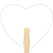 Heart Shape Hand Fans | https://www.bestnamebadges.com