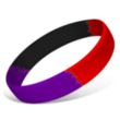 1/4 Inch Debossed Wristbands | https://www.bestnamebadges.com