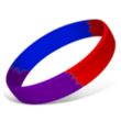 3/4 Inch Debossed Wristbands | https://www.bestnamebadges.com