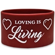 1.5 Inch Embossed Printed Wristbands | https://www.bestnamebadges.com