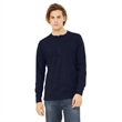 Bella Mens Jersey Long-Sleeve Henley | https://www.bestnamebadges.com
