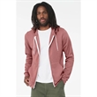 Bella Unisex Poly-Cotton Fleece Full-Zip Hoodie | https://www.bestnamebadges.com