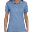 Jerzees Ladies 5.4 Oz., 50/50 Jersey Polo With SpotShield™ | https://www.bestnamebadges.com