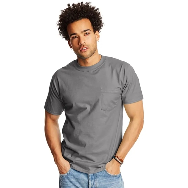 Hanes 6.1 Oz. Beefy-T® With Pocket