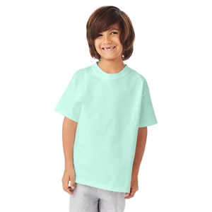 Hanes Youth 6.1 Oz. Tagless® T-Shirt | https://www.bestnamebadges.com