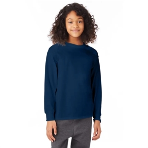 Hanes Youth Authentic-T Long-Sleeve T-Shirt | https://www.bestnamebadges.com