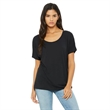 Bella Ladies Slouchy T-Shirt | https://www.bestnamebadges.com