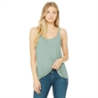 Bella Ladies Slouchy Tank | https://www.bestnamebadges.com