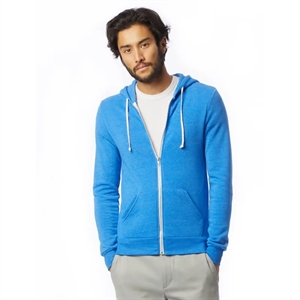 Alternative Mens Rocky Zip Hoodie | https://www.bestnamebadges.com