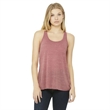 Bella Ladies Flowy Racerback Tank | https://www.bestnamebadges.com