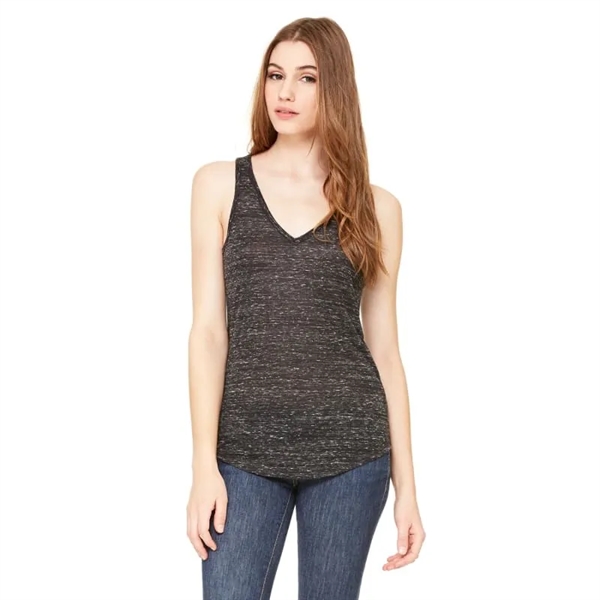 Bella Ladies Flowy V-Neck Tank