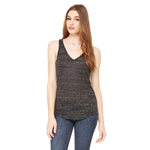 Bella-Ladies-Flowy-V-Neck-Tank