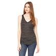 Bella Ladies Flowy V-Neck Tank | https://www.bestnamebadges.com