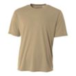 A4 Short-Sleeve Cooling Performance Crew Neck T-Shirt | https://www.bestnamebadges.com