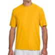 A4 Short-Sleeve Cooling Performance Crew Neck T-Shirt | https://www.bestnamebadges.com