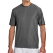 A4 Short-Sleeve Cooling Performance Crew Neck T-Shirt | https://www.bestnamebadges.com
