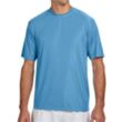 A4 Short-Sleeve Cooling Performance Crew Neck T-Shirt | https://www.bestnamebadges.com