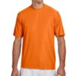 A4 Short-Sleeve Cooling Performance Crew Neck T-Shirt | https://www.bestnamebadges.com