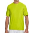 A4 Short-Sleeve Cooling Performance Crew Neck T-Shirt | https://www.bestnamebadges.com