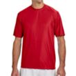 A4 Short-Sleeve Cooling Performance Crew Neck T-Shirt | https://www.bestnamebadges.com