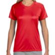 A4 Ladies Short-Sleeve Cooling Performance Crew | https://www.bestnamebadges.com