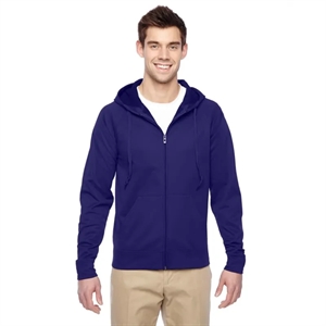 Jerzees 6 Oz. Sport Tech Fleece Full-Zip Hood | https://www.bestnamebadges.com
