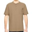 Dickies Heavyweight Work Henley | https://www.bestnamebadges.com