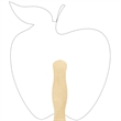 Apple Hand Fans | https://www.bestnamebadges.com