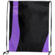 Two Tone Wavy Drawstring Tote Bags | https://www.bestnamebadges.com