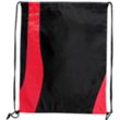 Two Tone Wavy Drawstring Tote Bags | https://www.bestnamebadges.com