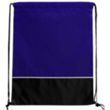 Two Tone Classic Drawstring Tote Bags | https://www.bestnamebadges.com