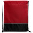 Two Tone Classic Drawstring Tote Bags | https://www.bestnamebadges.com