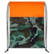 Colored Camo Drawstring Tote Bags | https://www.bestnamebadges.com