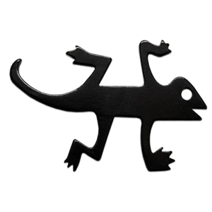 Lizard Shaped Bottle Opener | https://www.bestnamebadges.com