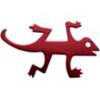 Lizard Shaped Bottle Opener | https://www.bestnamebadges.com