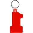 Number One Soft Plastic Keychains | https://www.bestnamebadges.com