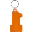 Number One Soft Plastic Keychains | https://www.bestnamebadges.com
