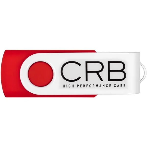 Custom Color Swivel USB Flash Drives