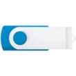 Custom Color Swivel USB Flash Drives | https://www.bestnamebadges.com