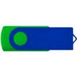 Custom Color Swivel USB Flash Drives | https://www.bestnamebadges.com